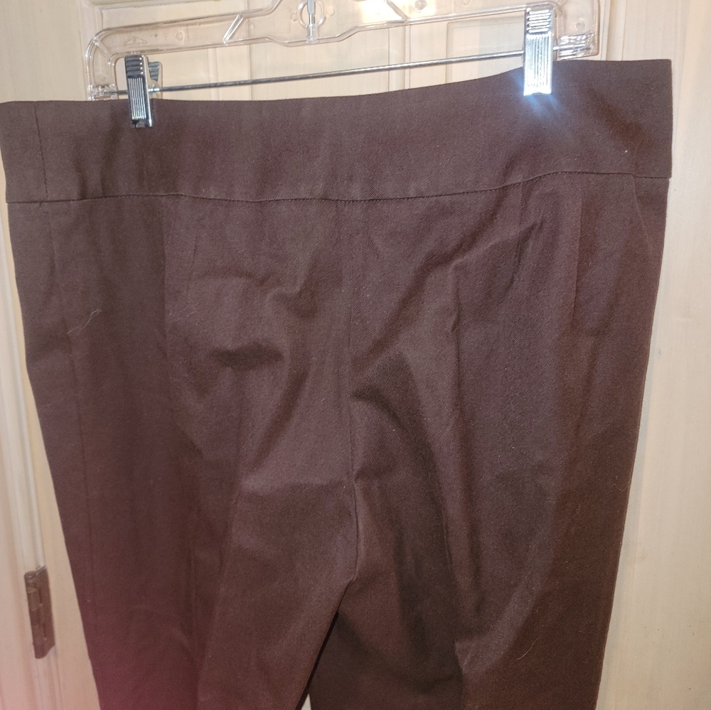 Misses sz 14 Yvos Brown Pants - Picture 3 of 7